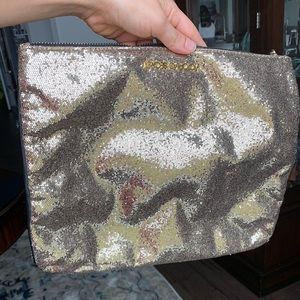 Victoria Secret gold handbag